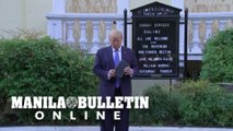 Outrage after Trump's photo op in front of riot-damaged church