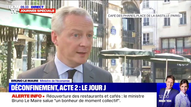 11% de récession en 2020: Bruno Le Maire prédit six mois très difficiles avant un rebond en 2021