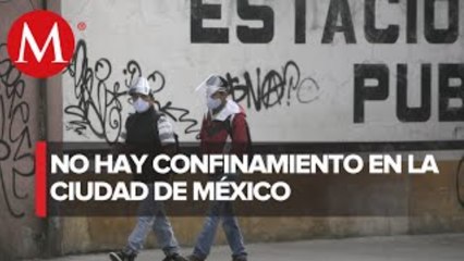 Miles de capitalinos salieron anticipadamente del confinamiento