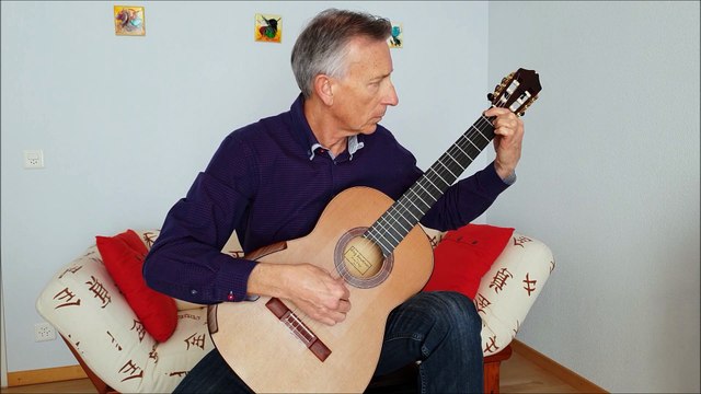 Prélude 4 E min - Heitor Villa-Lobos - Guitare Alain Bauer