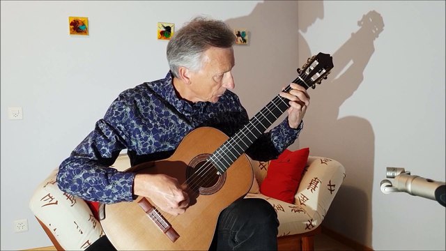 Prélude No 1 E min - Heitor Villa-Lobos - Guitare Alain Bauer