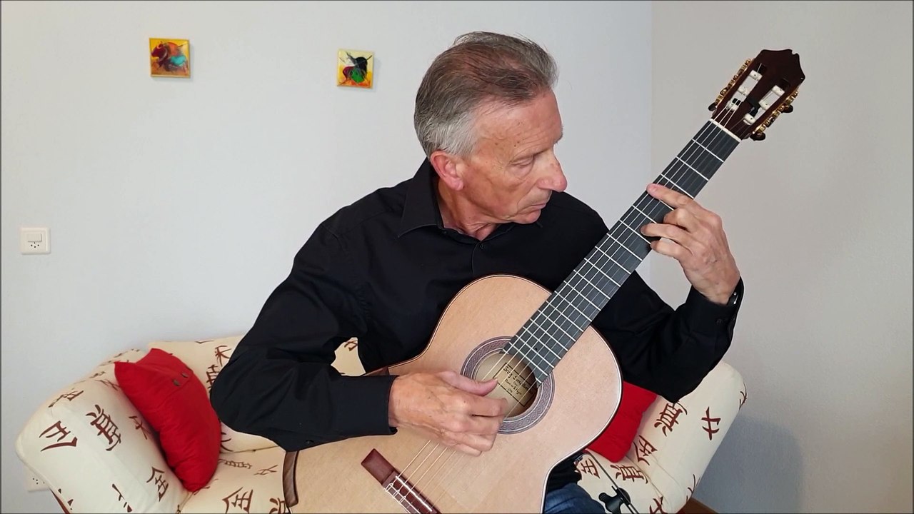 Adiós Nonino - Astor Piazzolla -  Guitare Alain Bauer