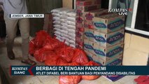 Inspiratif! Organisasi Atlet Difabel Berbagi Bantuan di Tengah Pandemi Corona