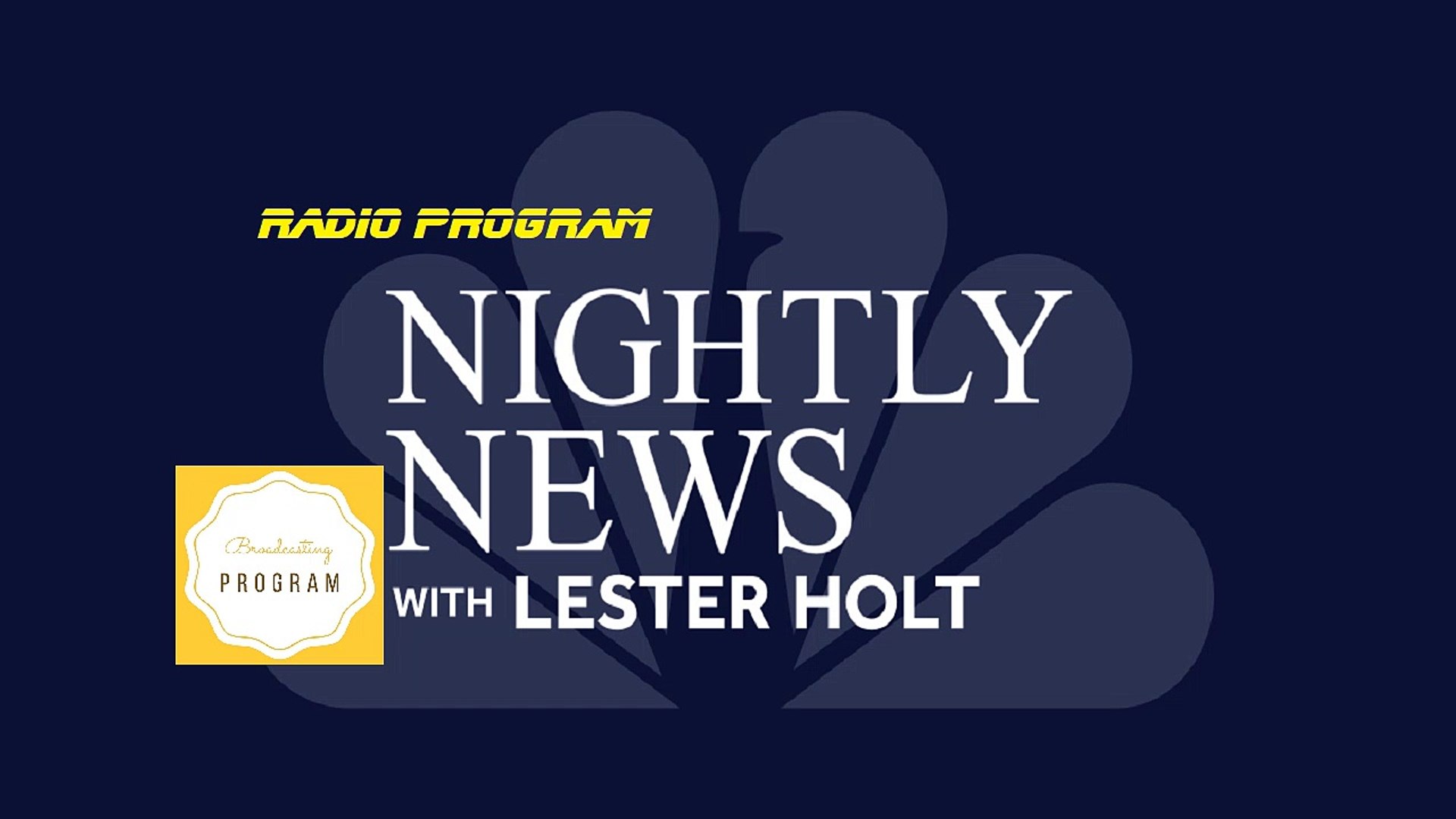NBC Nightly News with Lester Holt | Monday, June 1, 2020