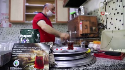 Başkandan kahvecilere çay desteği