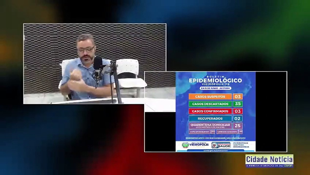 Veja e reveja o programa Cidade Notícia desta terça-feira (02) pela Líder FM de Sousa-PB