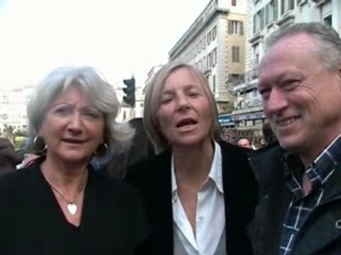 JEANNE NOBILE SOUTENUE PAR MARIELLE DE SARNEZ