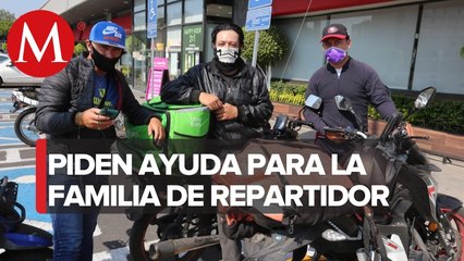 Muere atropellado repartidor de comida en Iztacalco