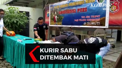 Kurir Sabu Ditembak Mati
