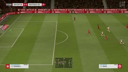 Bayer Leverkusen - 1. FSV Mayence 05 sur FIFA 20 : résumé et buts (Bundesliga - 34e journée)