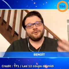 Rebondissement dans les 12 coups de midi : Un ancien champion (Benoît) refuse de revenir sur le plateau du jeu !