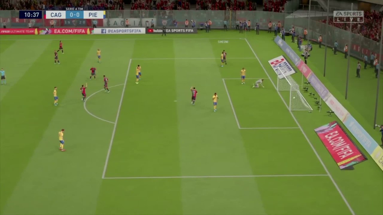 Cagliari Calcio - Juventus Turin  sur FIFA 20 : résumé et buts (Serie A - 37e journée)