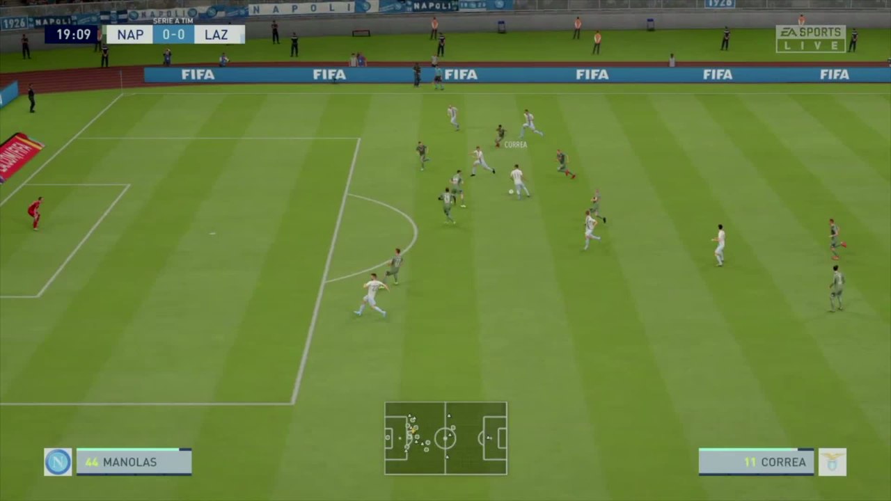 SSC Napoli - Lazio Rome : notre simulation FIFA 20 (Serie A - 38e journée)