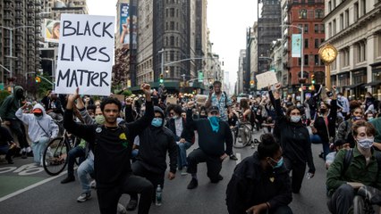 Asian-Americans in New York among those joining US protests after George Floyd’s death