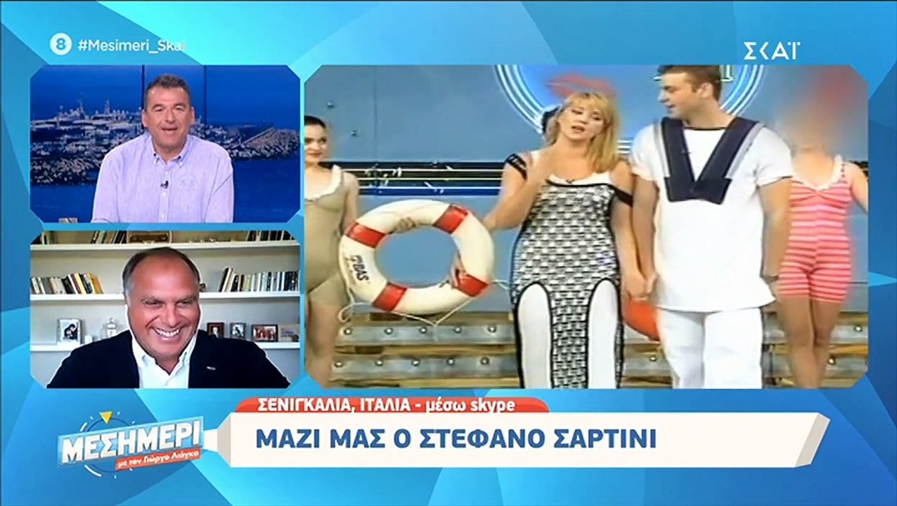 Στέφανο Σαρτίνι: Το "καρφί" στον Λιάγκα, η αποχώρηση της Ελένης Μενεγάκη κι η Ρούλα Κορομηλά