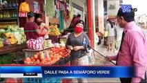 Daule, primer cantón de la provincia del Guayas en pasar a semáforo verde