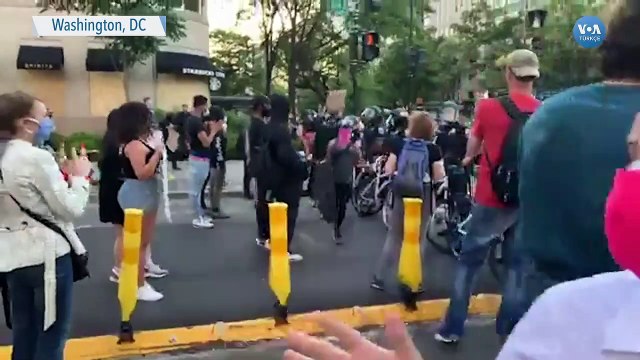Beyaz Saray Önünde Gergin Anlar