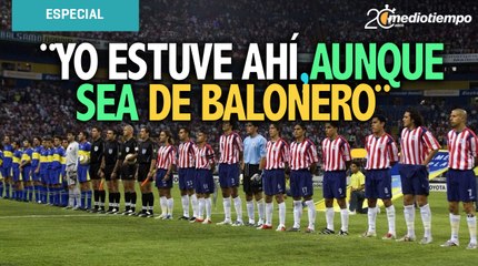Yo estuve ahí, aunque sea de balonero: Marco Fabián recordó el 4-0 de Chivas a Boca Juniors
