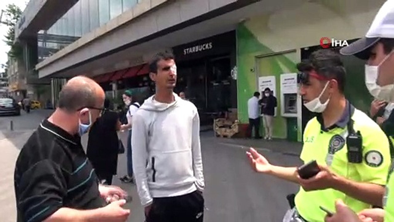 - Para vermeyen yabancı uyruklu vatandaş ile taksici arasında tartışma çıktı