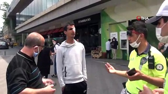 - Para vermeyen yabancı uyruklu vatandaş ile taksici arasında tartışma çıktı