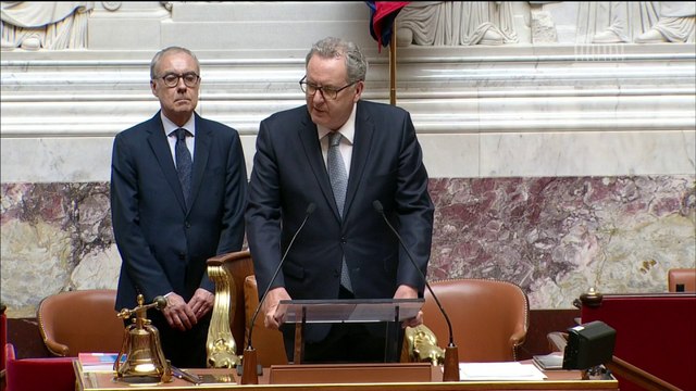 L'hommage de Richard Ferrand et de l'Assemblée nationale à Claude Goasguen