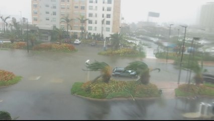 US braces for hurricane amid nationwide crises