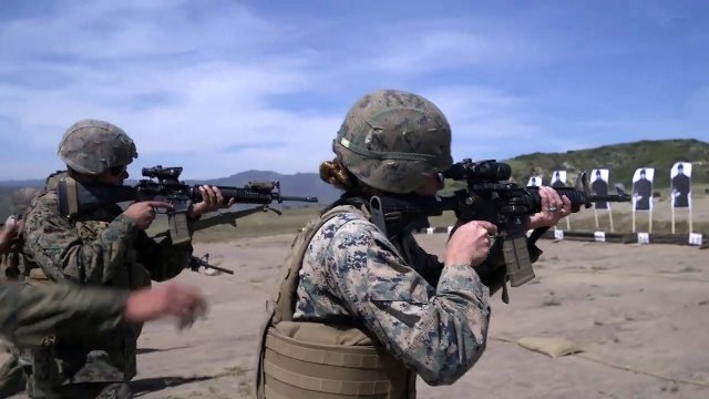 1st Marine LG - Combat Marksmanship Program - Marine Corps Base California, May 7, 2020
