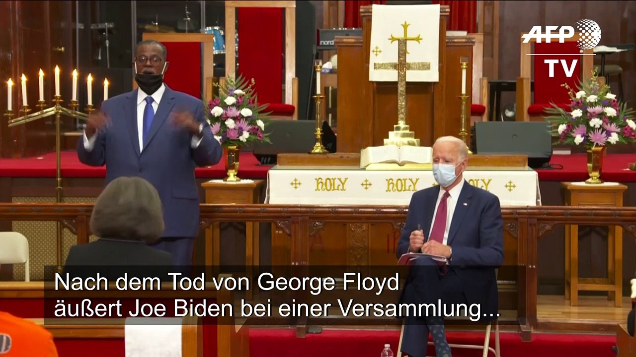 'Worte zählen!' Biden kritisiert Trump scharf