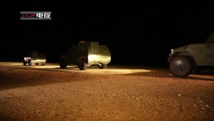 PLA night training on 4,700-metre highland in Tibet