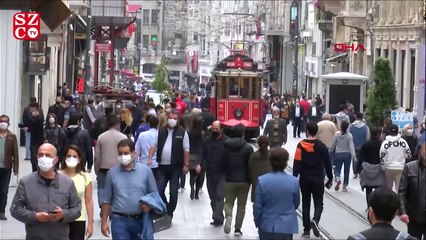 İstiklal Caddesi’nde dikkat çeken görüntüler