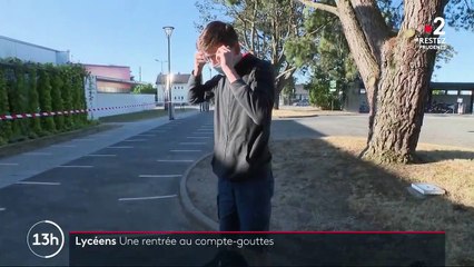 Lycées : une rentrée des classes au compte-gouttes