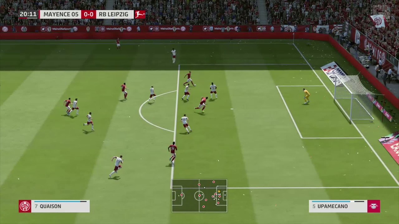 1. FSV Mayence 05 - RB Leipzig : notre simulation FIFA 20 (Bundesliga - 27e journée)