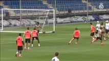 El Real Madrid pasa de fase: primer entrenamiento colectivo en Valdebebas