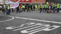 Nueva jornada de protestas en contra de los despidos en Alcoa