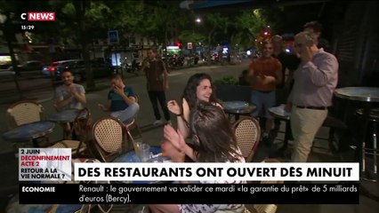Paris : des restaurants ont rouvert dès minuit