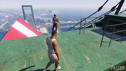 GTA 5 Water Fails - Ragdolls