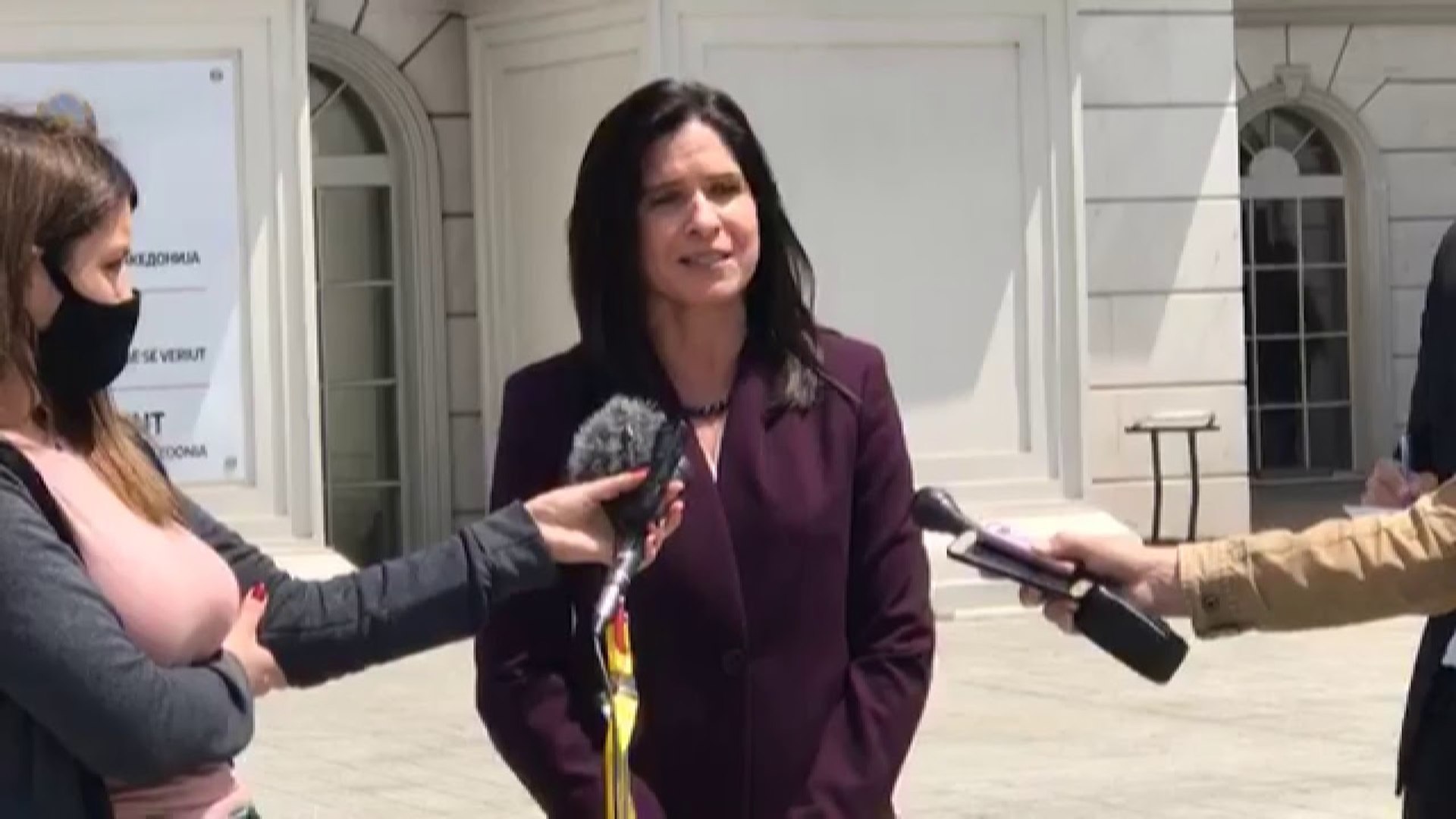 ⁣Низок прелет на американски авиони  во чест на членството во НАТО