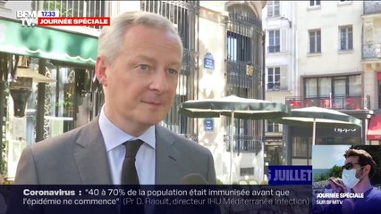 Bruno Le Maire: "Les soldes seront décalées au 15 juillet"