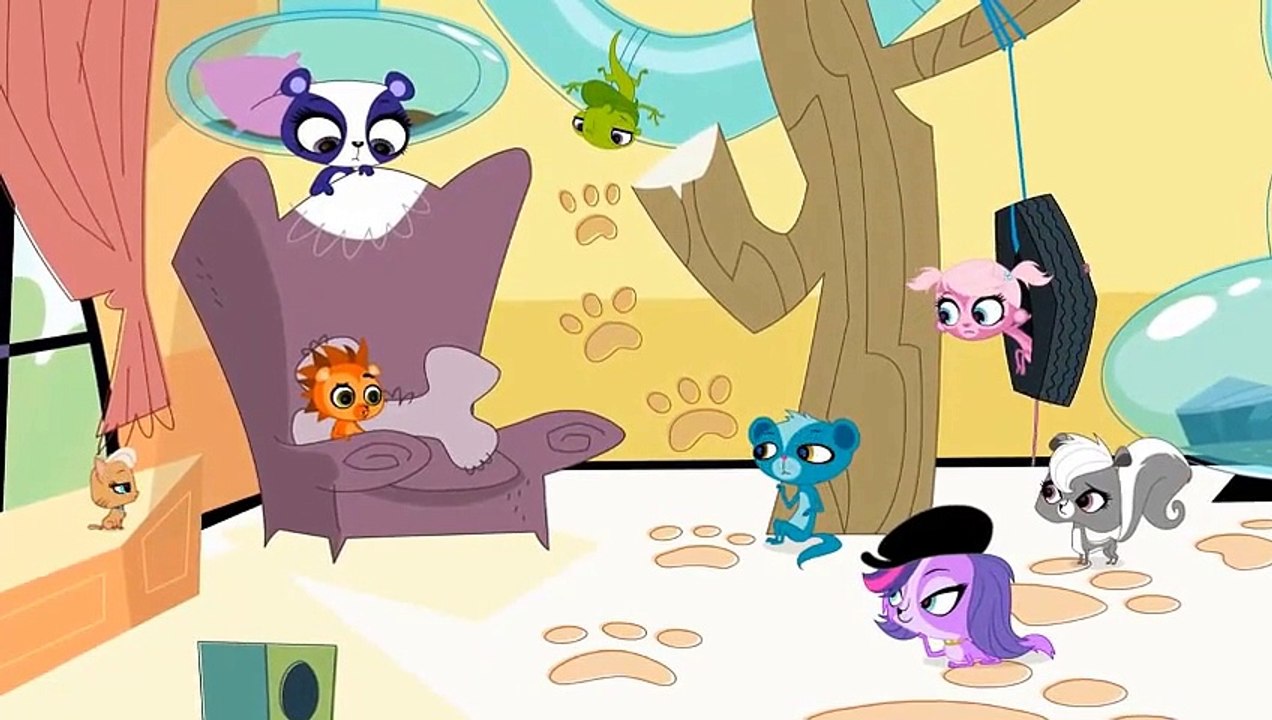 Littlest Pet Shop Temporada 3 Ep 17 Cambio de habitación. Español