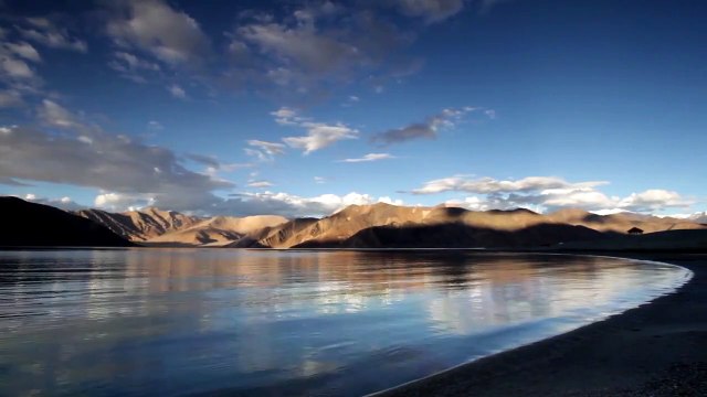 Mountains, Desert, Camels, Asia