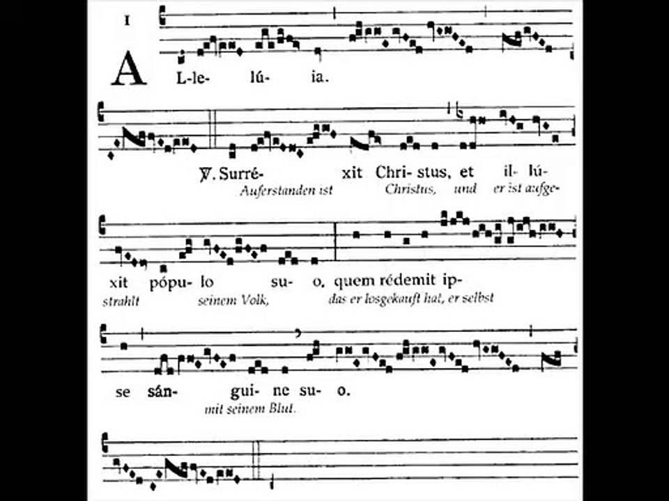Alleluia Surrexit Christus, Dominica VI paschae (6 TP)