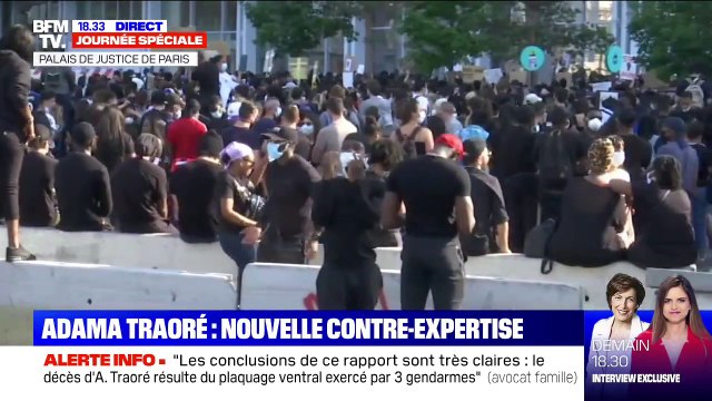 Une contre-expertise conclut que la mort d'Adama Traoré résulte du plaquage ventral exercé par les trois gendarmes