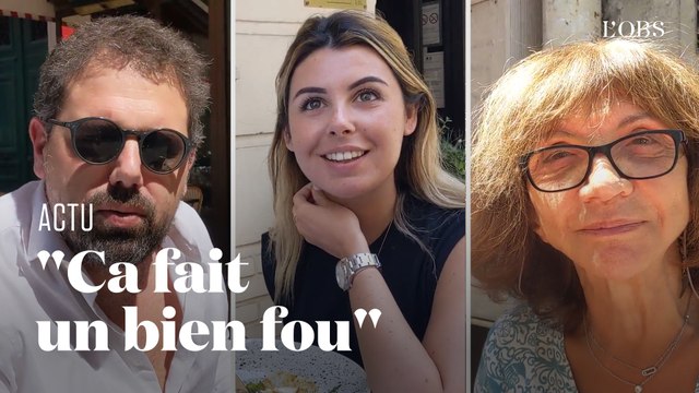 Les Parisiens se réjouissent de la réouverture des terrasses de restaurant