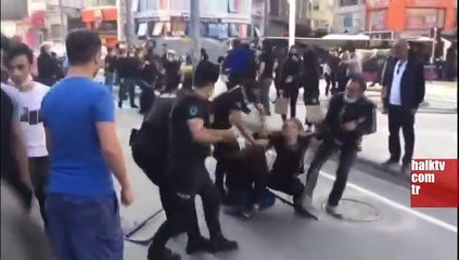 İstanbul'da polis şiddetine karşı protestoya polisten sert müdahale: Çok sayıda gözaltı