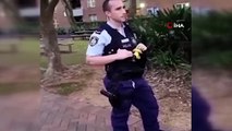 - Polis şiddeti bu kez Avustralya'da kameraya yansıdı- Siyahi genci çelme takarak gözaltına alan polise soruşturma