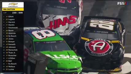 Nascar Sprint Cup Bristol 2020 Big One Red Flag