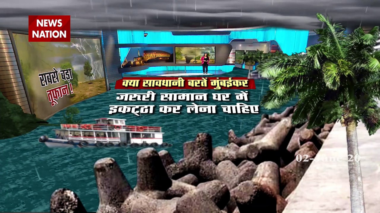 Risk of nisarga cyclone on Mumbai