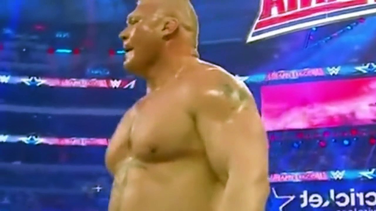 WWE_RAW_7_25_16_-_Brock_lesnar_vs_Dean_ambrose_-_WWE_Wrestlemania_