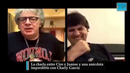 Juanse y una anécdota con Charly García