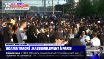 Adama Traoré: plusieurs milliers de personnes manifestent pacifiquement devant le Tribunal Judiciaire de Paris